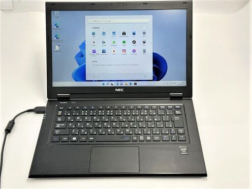 送料無料 保証付 高速SSD 13.3型 軽量薄型 ノートPC NEC PC-VK22TGSFN 中古良品 第5世代 Core i5 4GB 無線 Bluetooth Windows11 Office