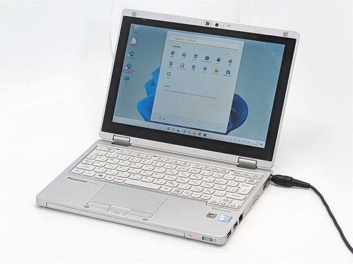 送料無料 保証付 軽量 薄型 日本製 高速SSD タッチパネル 10.1型 ノートパソコン Panasonic CF-RZ5AFDVS 中古良品 第6世代 CoreM 4GB 無線