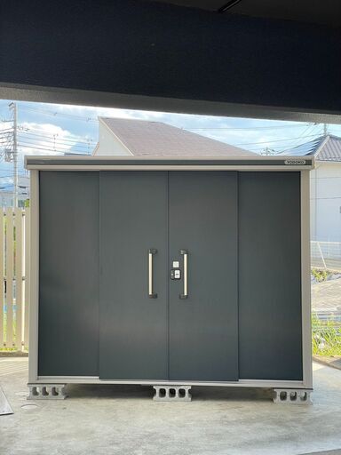 ご成約ありがとうございます！YODOKO　ヨド物置　LMD-2918H　スミ　幅291.4cm×奥行186.3cm×高さ235.9cm