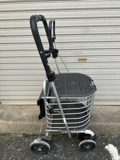 椅子式　買い物籠付　シルバーカー/手押し車 大容量