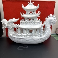 中国陶器の船