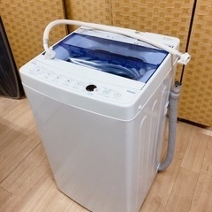 引取】Haier ハイアール JW-C45CK 2018年製 4.5kg 全自動洗濯機