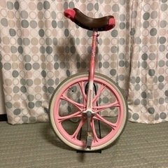 ブリヂストン一輪車　ピンク　多少傷あり【値下】