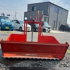 トラクタダンプ！トラクター用！ダンプキャリヤ！ダンプキャリア！熊谷農機！クマガイ！整地！手動ダンプ！