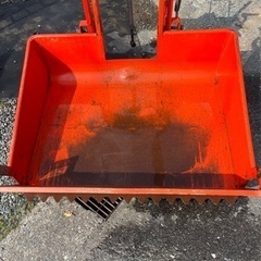 トラクタダンプ！トラクター用！ダンプキャリヤ！ダンプキャリア！熊谷農機！クマガイ！整地！手動ダンプ！