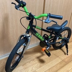 【お話し中】子供用自転車(D-Bike)16インチ【未使用美品】