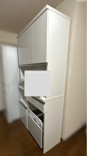 ニトリ 食器棚 リガーレ 100×40×200