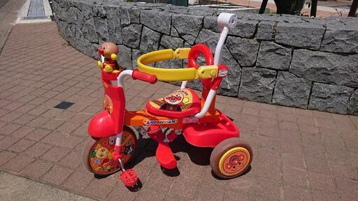 アンパンマン 三輪車 わくわくアンパンマンごうピースII レッド