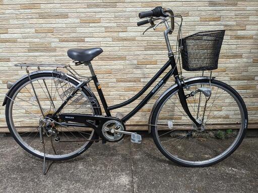 中古自転車 6変速有 27インチ （ｌＥＤオートライト） 軽整備済み 安い 防犯登録 町田市 麻生区 神奈川 109SO