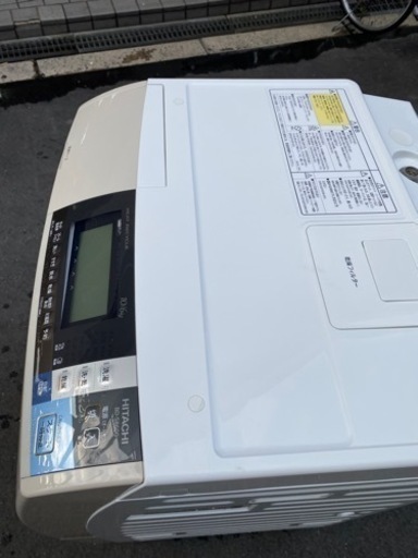 ‍♀️☘️大阪市内配達設置無料‍♀️日立ドラム洗濯機乾燥機付き１０キロ保証有り