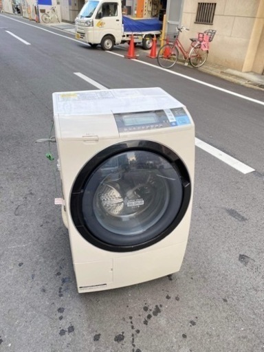 日立ドラム式洗濯乾燥機✅設置込み㊗️保証あり配達可能