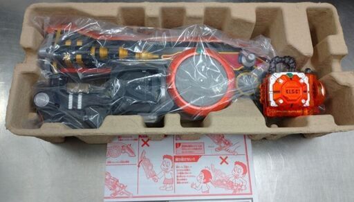 中古美品 バンダイ 仮面ライダー鎧武変身グッズ４点セット