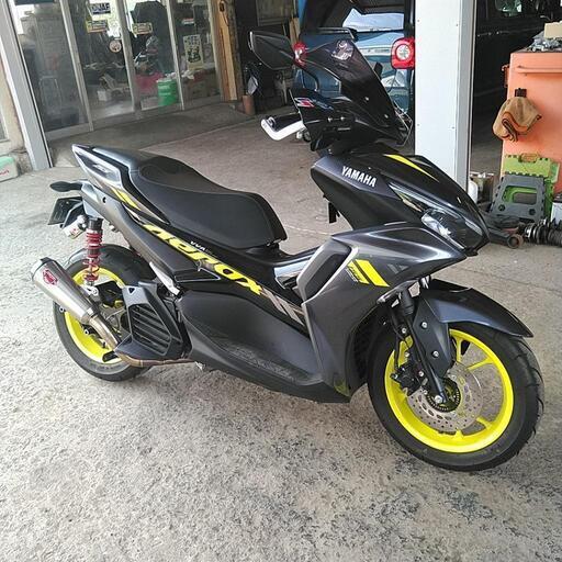 ヤマハ エアロックス155 走行2400km chateauduroi.co