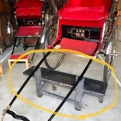 集合写真の雛壇　人力車の飾り台　ステップ台　飾り台　踏み台　階段