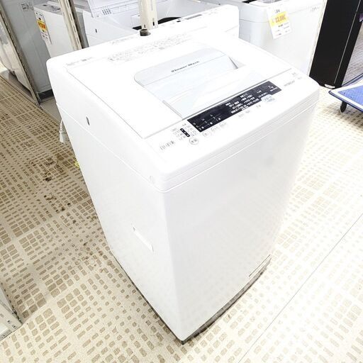 11/19【ジモティ特別価格】日立/HITACHI 洗濯機 NW-R704 2019年製 7キロ 家電