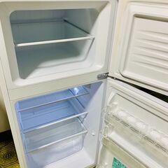 2ドア冷凍冷蔵庫　ホワイト　ハイアール