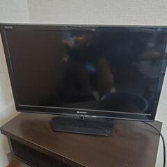 テレビ　sharp lc24k20