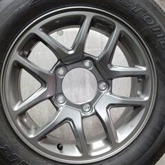 JB64W ジムニー XC SUZUKI 純正アルミ・タイヤ4本セット 使用走行距離