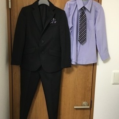 【着用1回】男児用スーツ揃い　サイズ120センチ