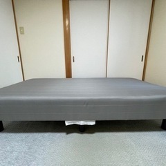 【ネット決済】【直接受け渡し希望】マットレス一体型　シングルベッド
