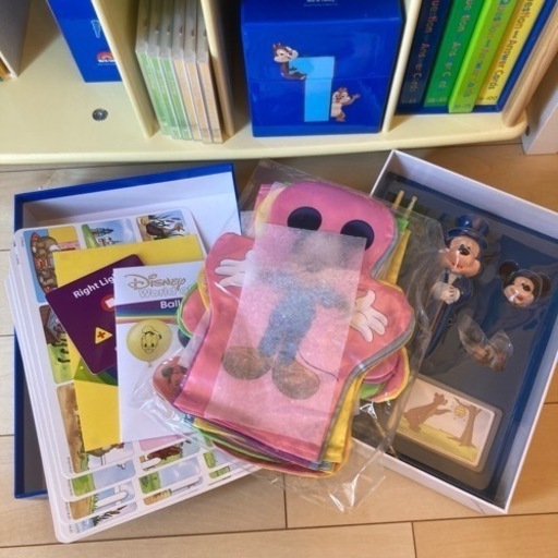 【2022年6月正規購入】DWE ディズニー英語システム　ミッキープログラムフルセット+Q&Aカード 2022年6月正規購入】DWE ディズニー英語システム ミッキープログラム