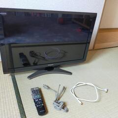 再投稿　完動品　SHARP  AQUOS 液晶テレビ　32インチ...