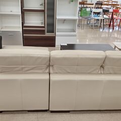 ☆ジモティ割あり☆ ソファー アイボリー H×D×W クリーニング済み TJ1151