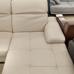 ☆ジモティ割あり☆ ソファー アイボリー H×D×W クリーニング済み TJ1151