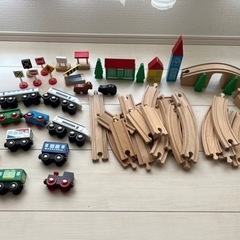 木の汽車・電車レールセット【決定】