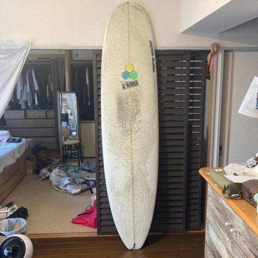 中古サーフボード 訳あり アルメリック 7.4ミッドレングス 店頭受取可