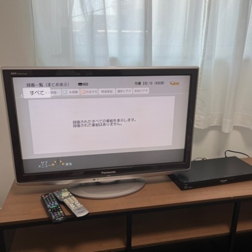 32型テレビ　DIGA 2点セット