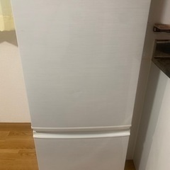 冷蔵庫（SHARP SJ-14X-W）