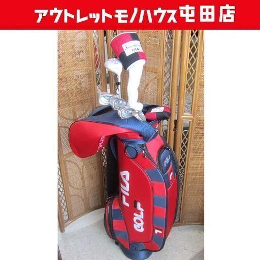 FILA レディースゴルフ ハーフセット7本&キャディバッグ Superior