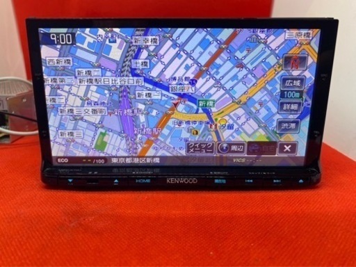 KENWOOD 最上級 MDV-X701 最新地図 新品バックカメラ付フルセット お8