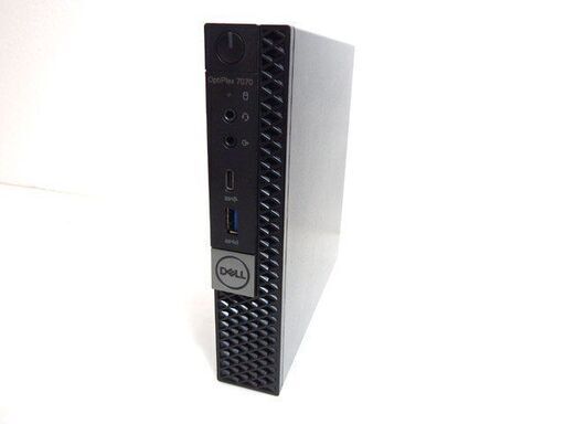 現状品 DELL/デル D10U Optiplex 7070 マイクロ ミニデスクトップPC Corei7-9700T/16GB/ストレージ無　No.1809