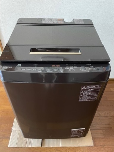 TOSHIBA 東芝　ZABOON 全自動電気洗濯機 10K 2020年式