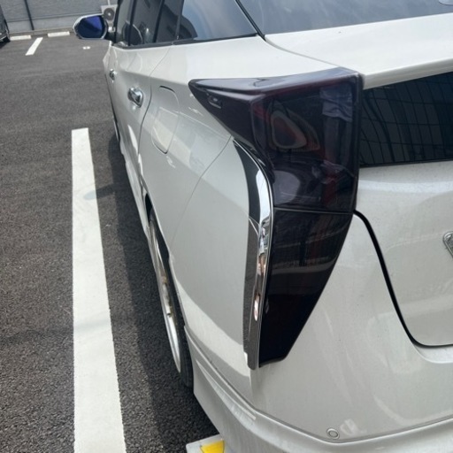 50 プリウス テールライト テールランプ スモーク カバー カスタム