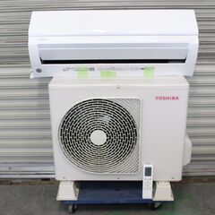 T118)【良品】 東芝 6畳用 2.2kw 単相100V 20...