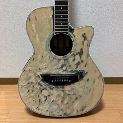 【ジャンク品】演奏不可 Morris エレキアコースティックギタ...