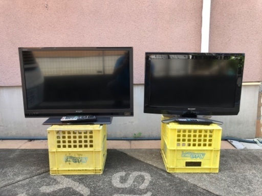 液晶テレビ  ３２インチと２６インチ