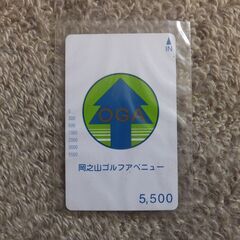 ナイスショット半額以下　西脇市　岡之山ゴルフアベニュー　プリペイ...