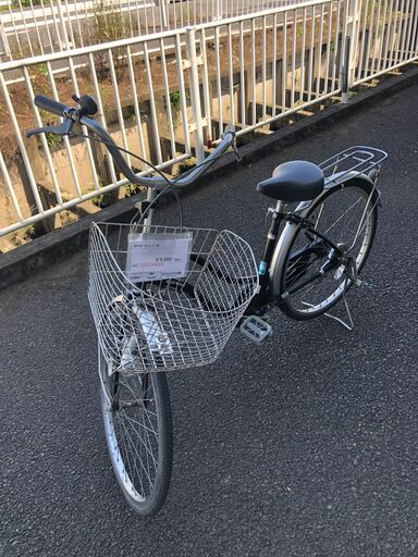 ★ジモティ割あり★  軽快車 24インチ 黒 クリーニング済み SJ2532