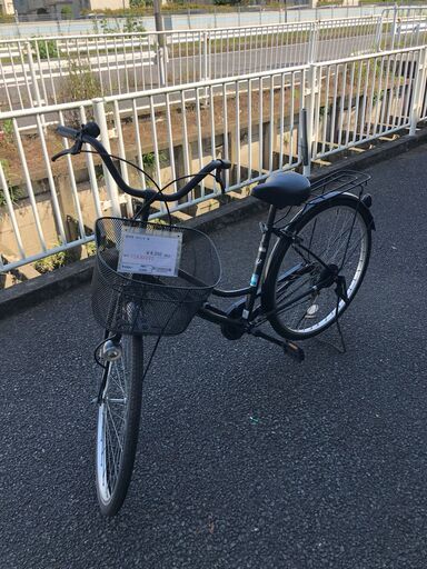 ★ジモティ割あり★  軽快車 26インチ 黒 クリーニング済み SJ2533