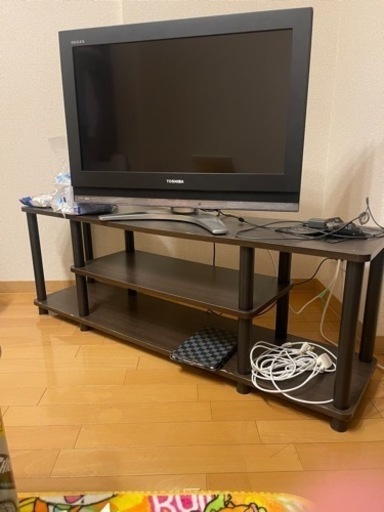 7月3日までTOSHIBA TV  TV台セット