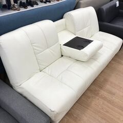 ☆ジモティ割あり☆ ニトリ 3人掛けソファー ホワイト H70×W178×D73