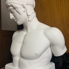 中古】 石膏像 ボルゲーゼ マルス 胸像