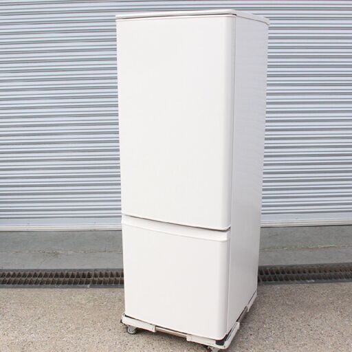 T152)【高年式・良品】三菱 2022年製 MR-P17G 168L 右開き 耐熱トップテーブル 間冷式 2ドア冷蔵庫 MITSUBISHI 冷凍 冷蔵