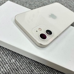 iPhone12 ホワイト　SIMフリー版　新古品　端末のみ　条...