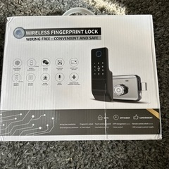 ワイヤレス　フィンガープリント　ロック　新品未使用　指紋認証　ロック