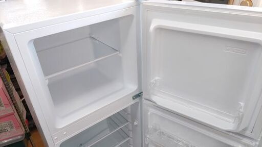 MAXZEN 2ドア冷蔵庫 138L 2021年製 JR138ML01WH ホワイト☆ 札幌市  